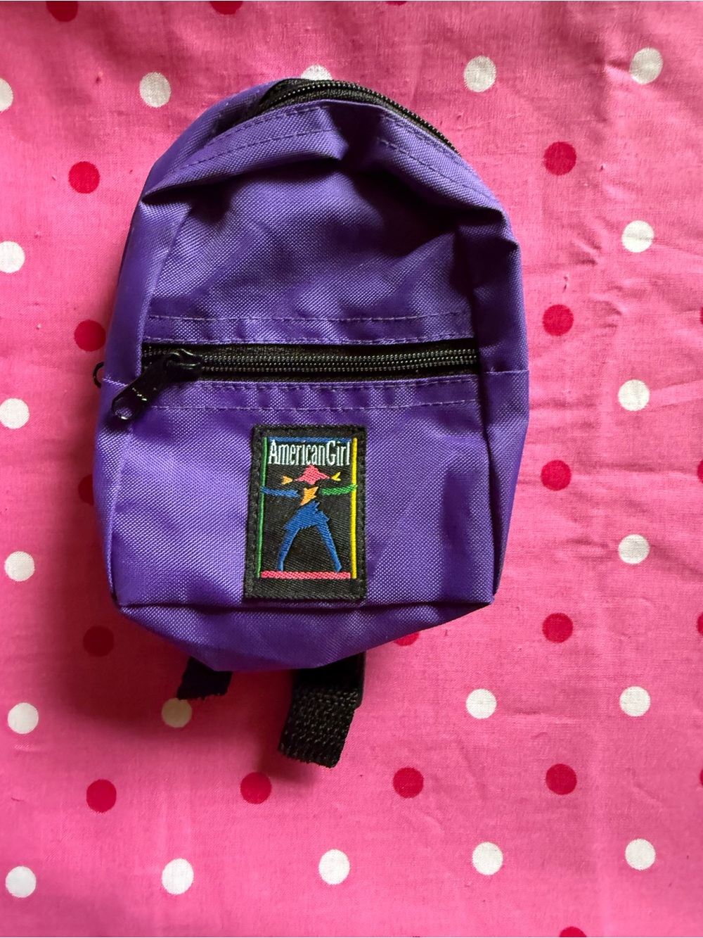 Pleasant Company American Girl 1995 School Gear Purple Backpack  Backpack Only